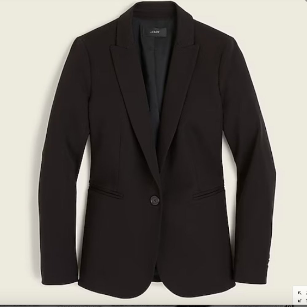 J Crew Parke Blazer in bi-stretch cotton  - NWT!!